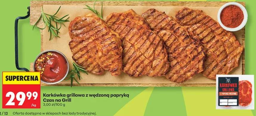 Karkówka grillowa z wędzoną papryką Czas na Grill