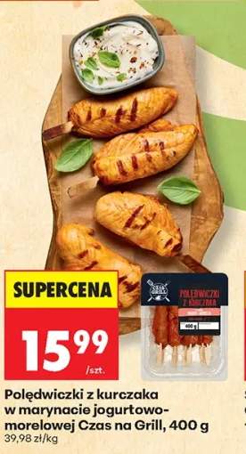 Polędwiczki z kurczaka w marynacie jogurtowo-morelowej Czas na Grill