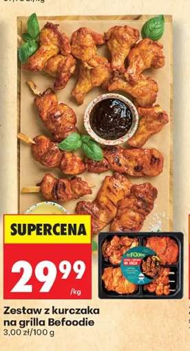 Zestaw z kurczaka na grilla Befoodie