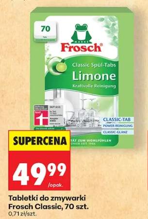 Tabletki do zmywarki Frosch Classic