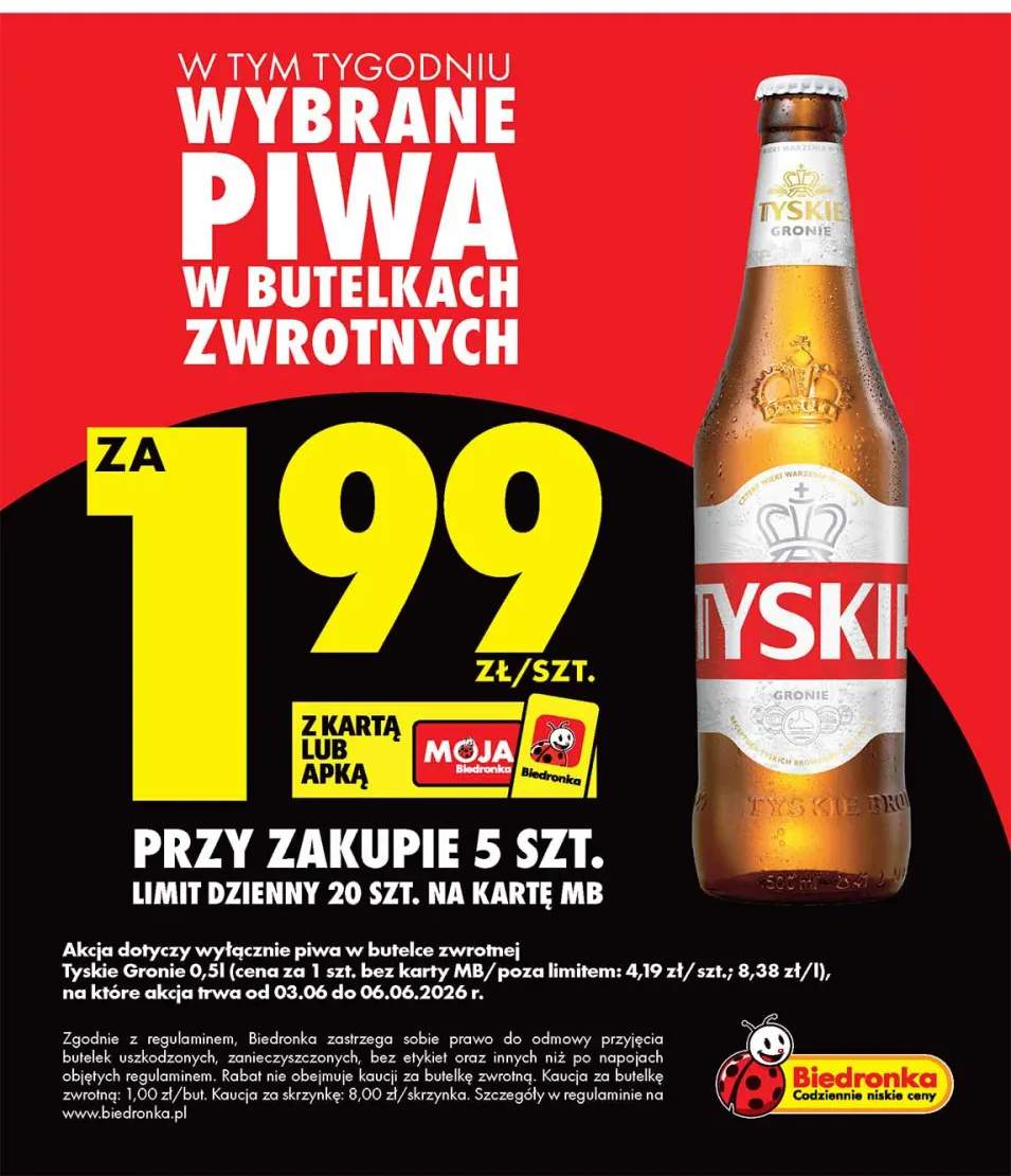 Piwo Tyskie Gronie