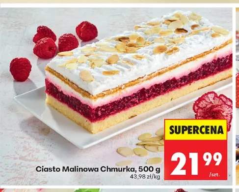 Ciasto Malinowa Chmurka