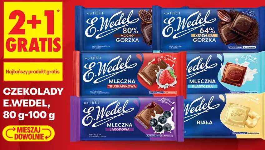 Czekolada E.Wedel 64% klasyczna gorzka