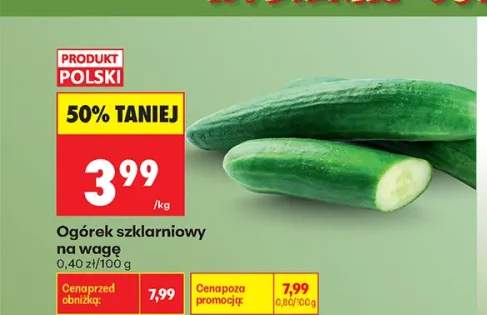 Ogórek szklarniowy