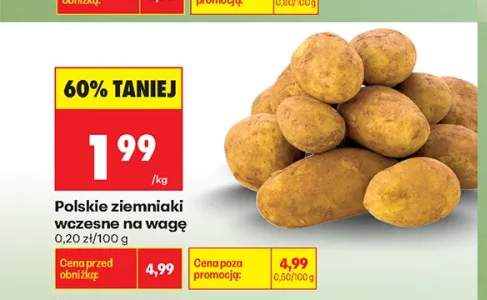 Ziemniaki wczesne polskie