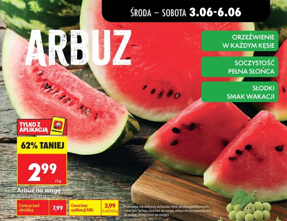 Arbuz na wagę