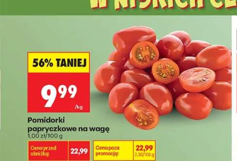 Pomidorki papryczkowe na wagę