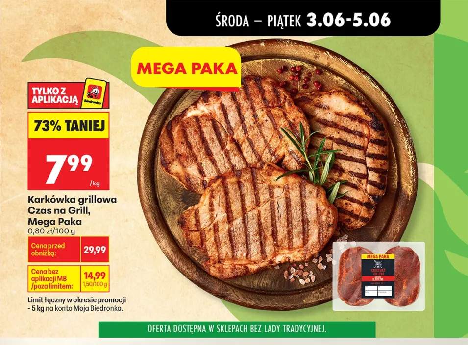 Karkówka grillowa Czas na Grill Mega Paka
