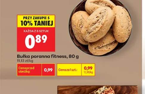 Bułka poranna fitness