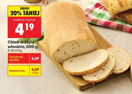 Chleb w stylu włoskim