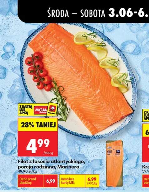 Filet z łososia atlantyckiego porcja rodzinna Marinero