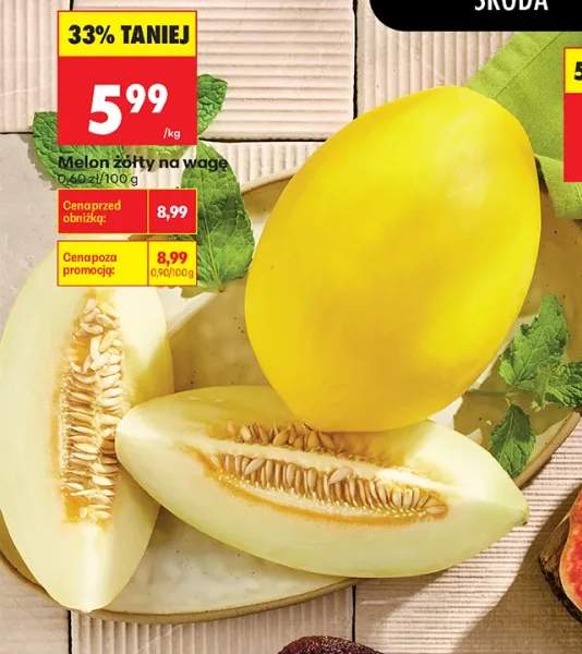 Melon żółty