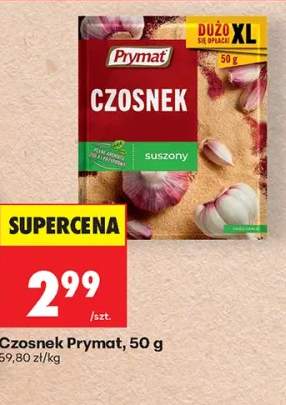 Czosnek suszony Prymat