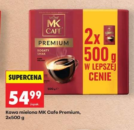 Kawa mielona MK Café Premium 2-pak 500 g