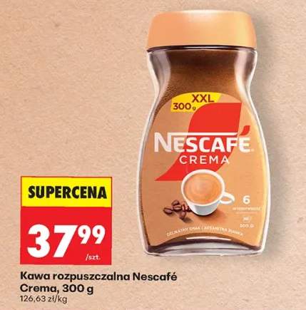 Kawa rozpuszczalna Nescafé Crema