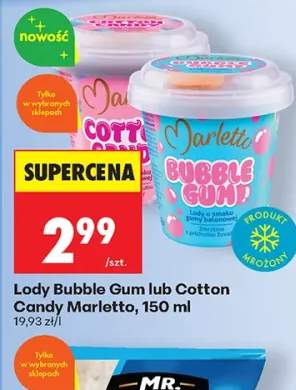 Lody Bubble Gum Marletto 150 ml