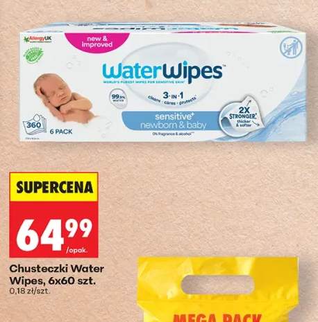 Chusteczki WaterWipes 6-pak