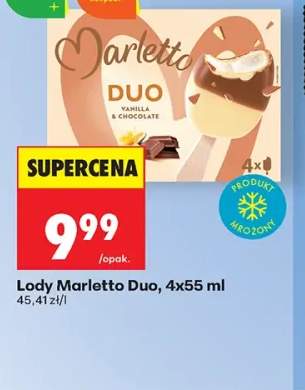 Lody Marletto Duo 4-pak 55 ml