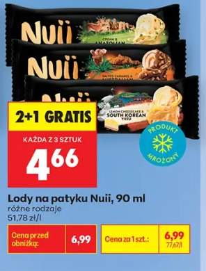Lody na patyku Nuii 90 ml