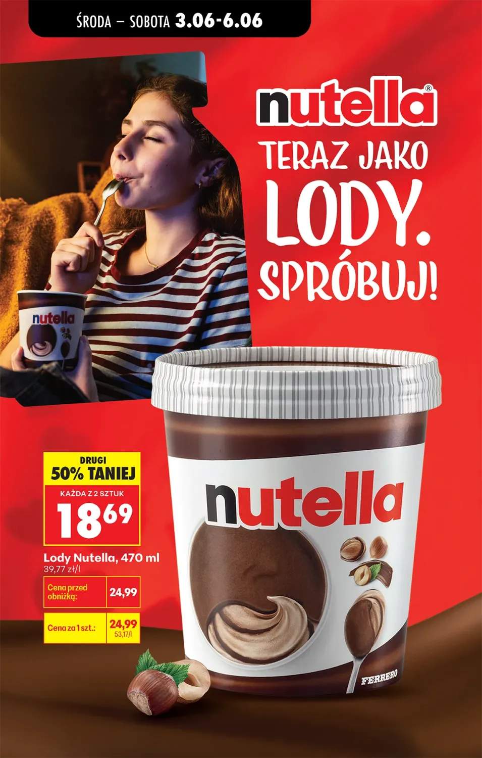 Lody Nutella