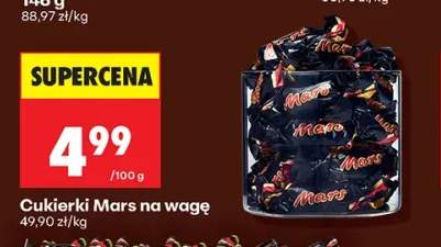 Cukierki Mars na wagę
