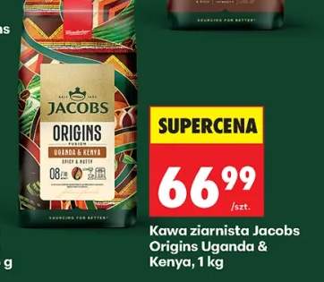 Kawa ziarnista Jacobs Origins Uganda & Kenya