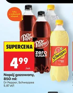 Napój gazowany Dr Pepper Zero Sugar