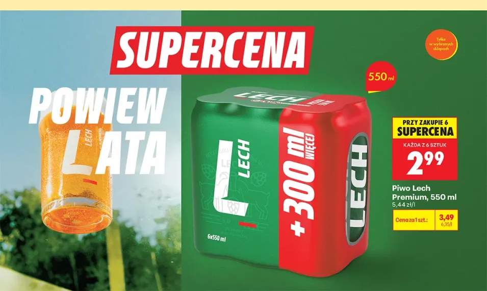 Piwo Lech Premium