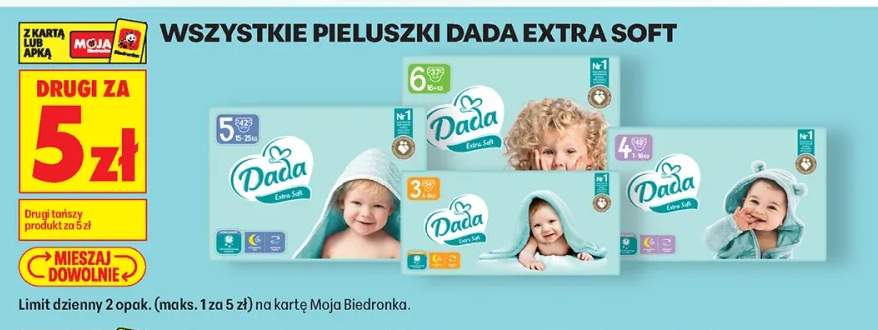 Pieluszki Dada Extra Soft