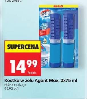 Kostka w żelu Agent Max