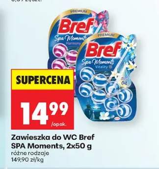 Zawieszka do WC Bref SPA Moments Vitality
