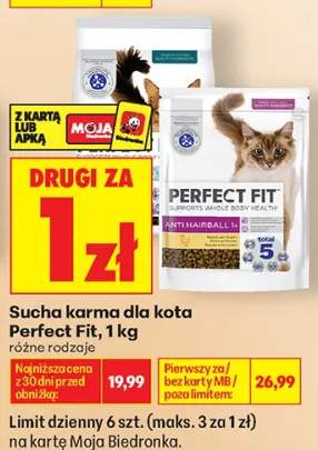 Sucha karma dla kota Perfect Fit