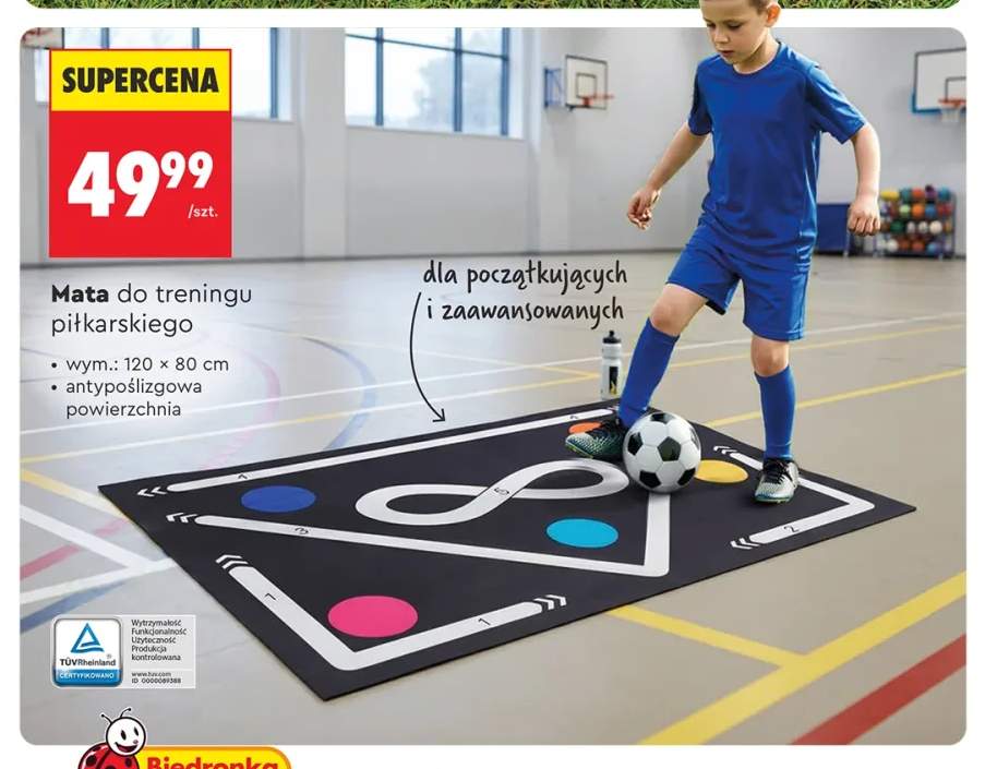 Mata do treningu piłkarskiego Go Active