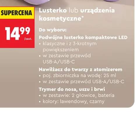 Trymer do nosa uszu i brwi Hoffen