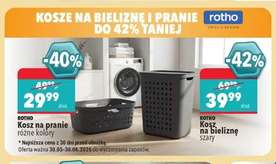 Kosz na pranie Rotho