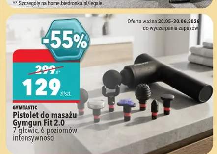 Pistolet do masażu Gymtastic Gymgun Fit 2,0