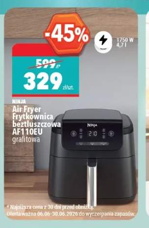 Air Fryer Frytkownica beztłuszczowa Ninja grafitowa