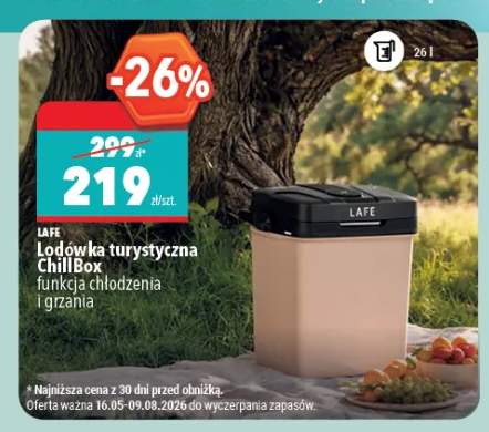 Lodówka turystyczna ChillBox Lafe 26 l