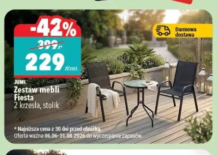 Zestaw mebli Jumi Fiesta