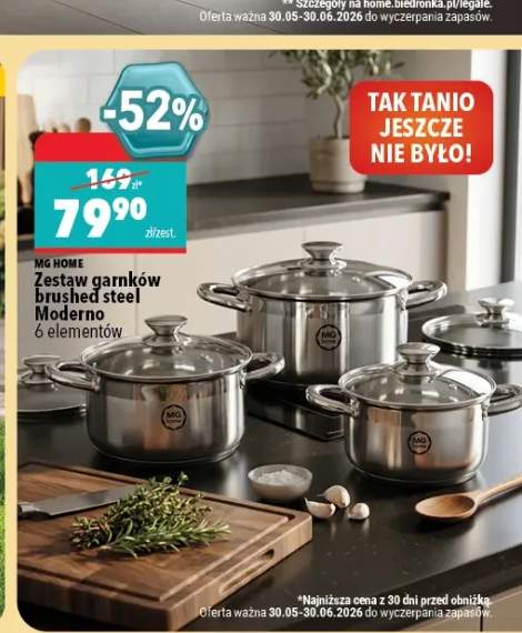 Zestaw garnków MG Home Moderno