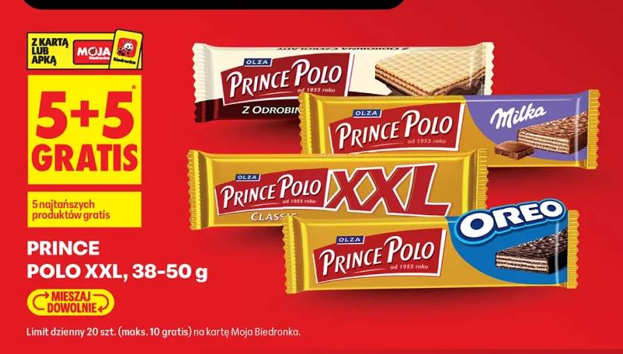 Wafel Prince Polo XXL Classic