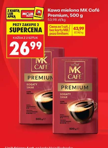 Kawa mielona MK Café Premium