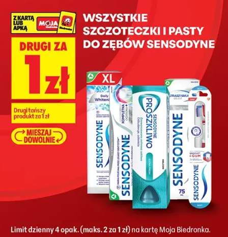 Szczoteczki i pasty do zębów Sensodyne