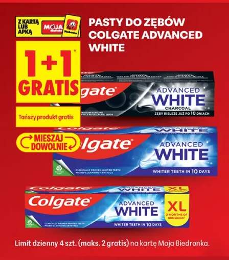 Pasta do zębów Colgate Advanced White Charcoal