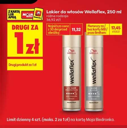 Lakier do włosów Wellaflex Shine & Hold