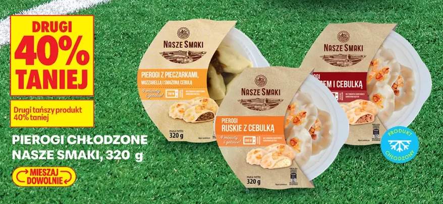 Pierogi z pieczarkami mozzarellą i smażoną cebulą Nasze Smaki