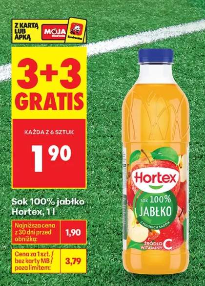 Sok 100% jabłko Hortex