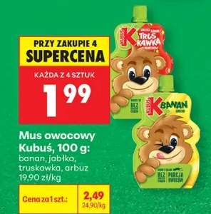 Mus owocowy Kubuś banan