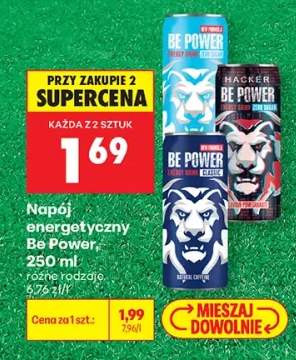 Napój energetyczny Be Power Hacker