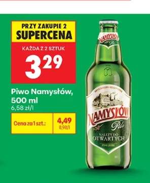 Piwo Namysłów Pils